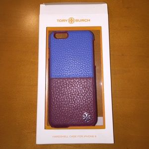 Tory Burch Leather Hardshell i Phone 6 case