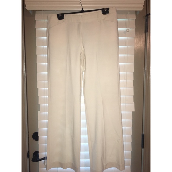 Limited Editor style dress pants, off white, sz 8