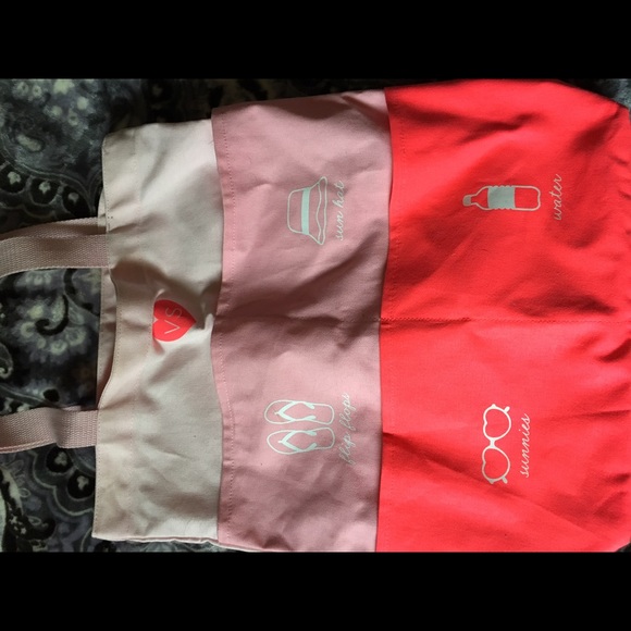 Victoria secret beach tote