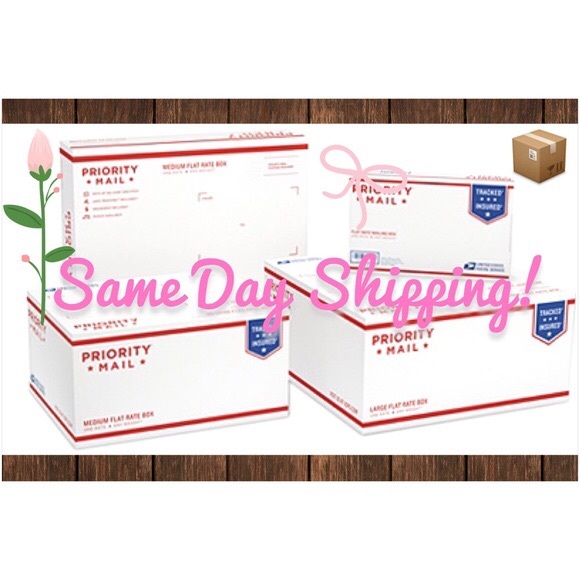SAME DAY SHIPPING FOR ALL ORDERS PLACED BY 5 PM!!