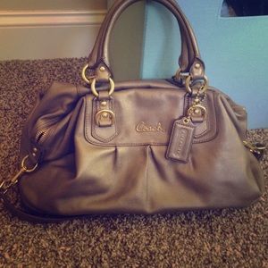 Metallic Coach Purse