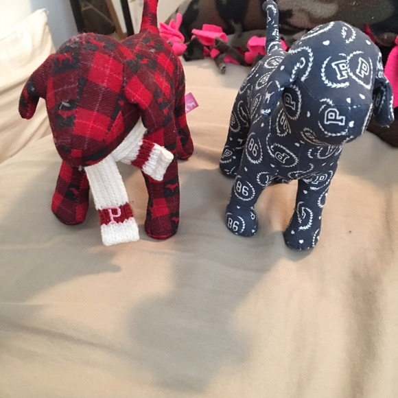 Vs pink mini dogs