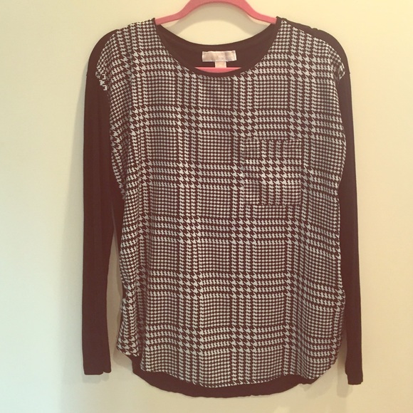 Black and white Michael Kors Shirt