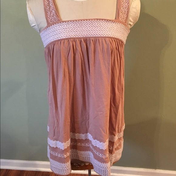 Embroidered BCBG dress