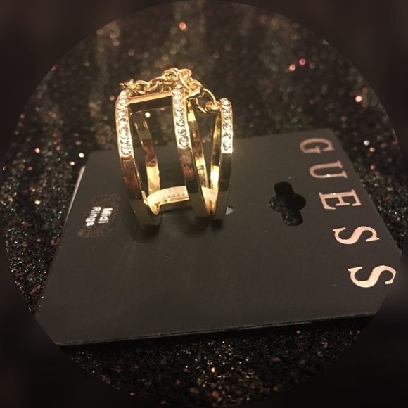 💍💍SOLD💍💍GUESS RHINESTONE RING - Picture 2 of 3