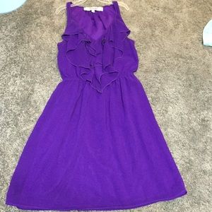 Purple summer dress