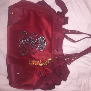 Juicy Couture red purse