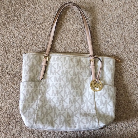Michael Kors large logo tote