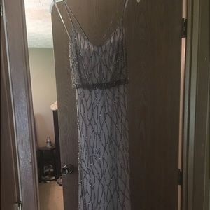 Adrianna Pappel incredible champagne gown! Size 6!