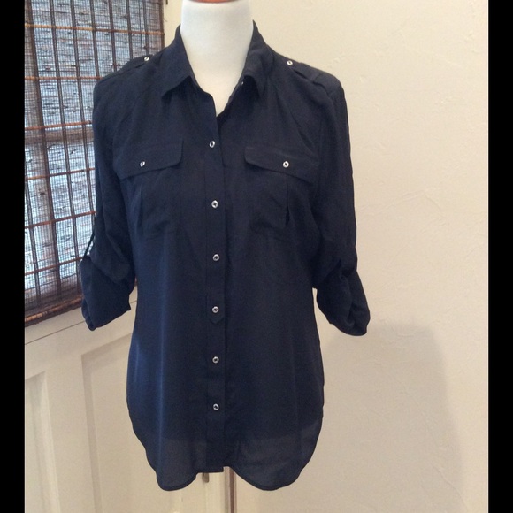 Banana Republic 100% Silk Shirt