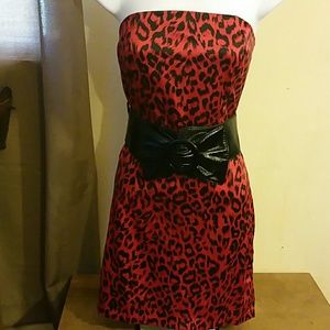 Leopard dress size Large