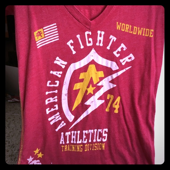 American Fighter made by Affliction vneck tee