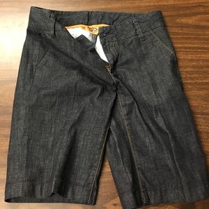 Tory Burch Trouser short in denim