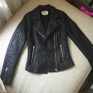 ZARA faux leather jacket