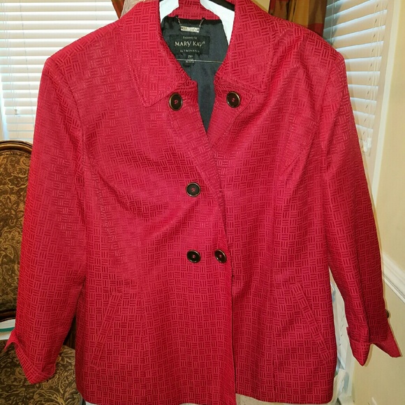 Mary Kay red jacket