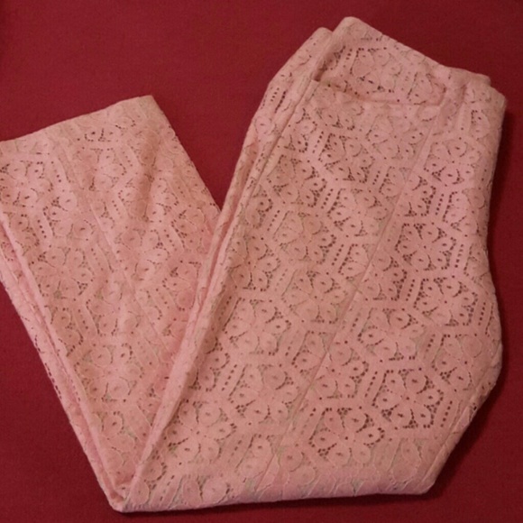 ANTHROPOLOGIE LACE PANTS - Picture 2 of 4