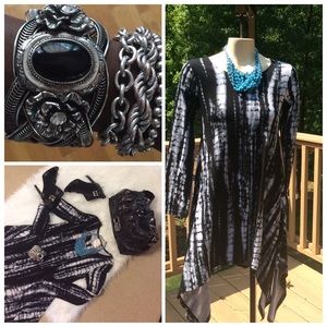 Erin Asymmetrical Hi Lo Dress