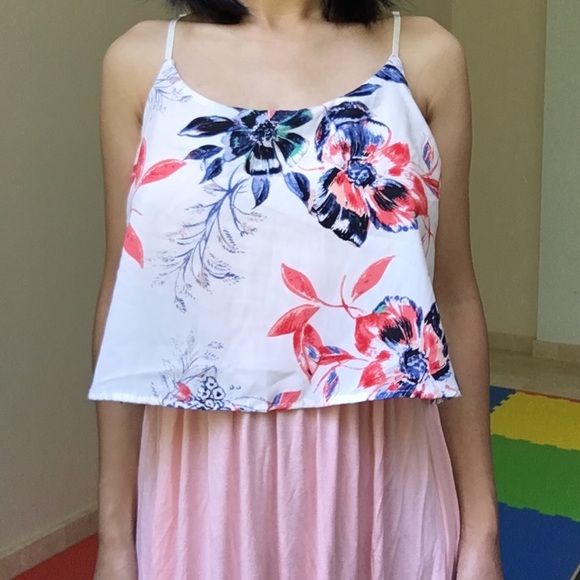 Floral cami maxi dress - Picture 3 of 4