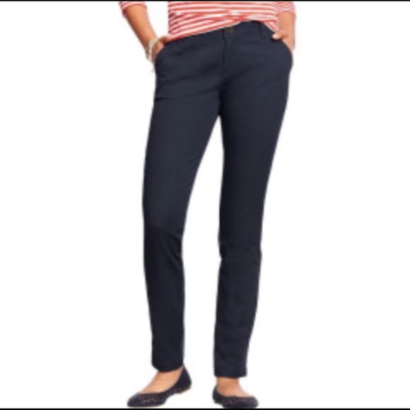 old navy uniform skinny pants