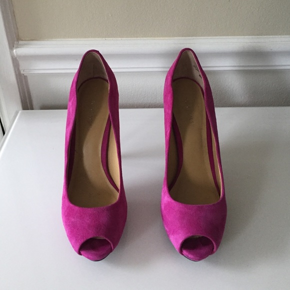 Nine West Fuchsia Heels