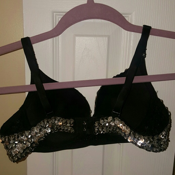 Sequin Rave Bra - Picture 2 of 3