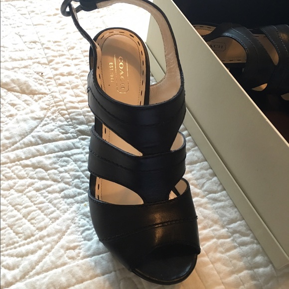 Coach wedges