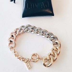 Luv AJ - Rose gold ombré bracelet