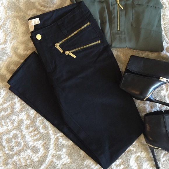 MICHAEL Michael Kors Pants - NWOT Michael Kors Zipper Detail Skinny Pant
