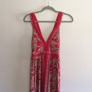 INC Paisley Maxi Dress