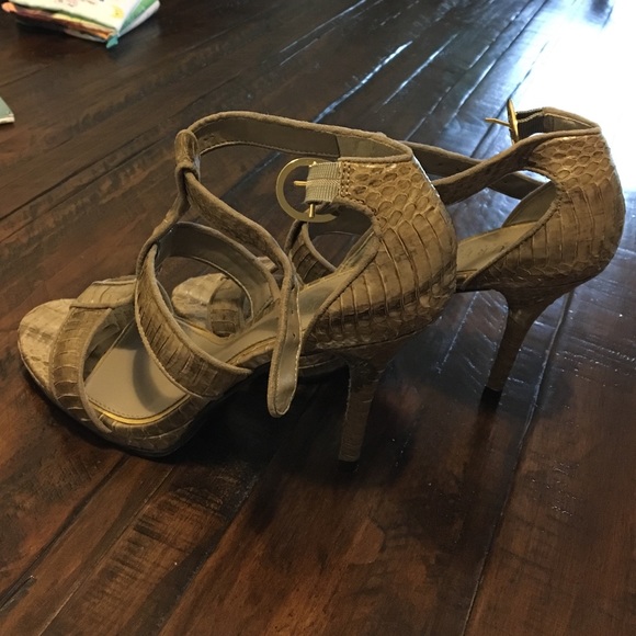 Lauren Ralph Lauren Python Effect Gladiator Sandal - image 2