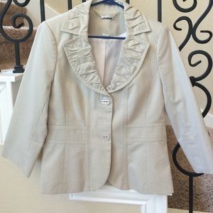 White House Black Market jacket, lined