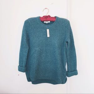 Madewell Hexcomb Texture Sweater Pullover