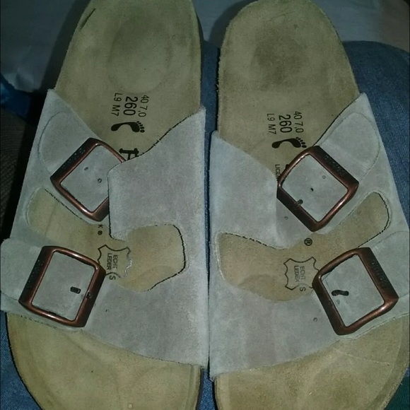 W9 M7 Birkenstock betula sandals size 40 tan