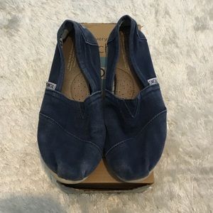 Navy Blue Toms