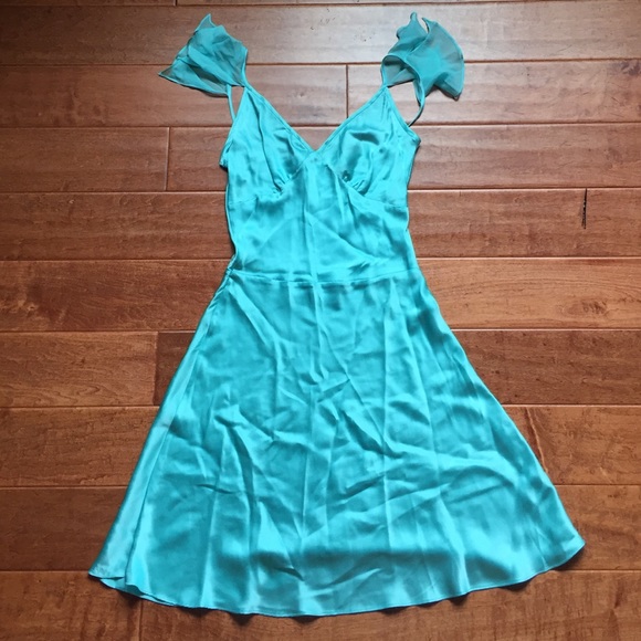 Zoe Vice silk slip dress/ gown