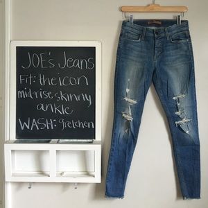Joe's Jeans: icon mid-rise skinny ankle, GRETCHEN