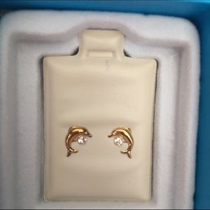 Dolphin earrings