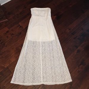 White Lace Bisou Bisou Maxi