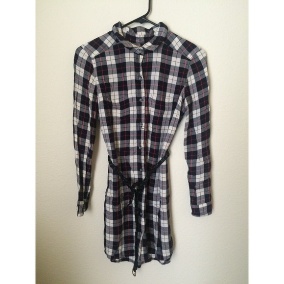 Plaid tunic/dress