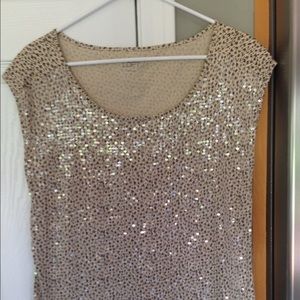 Loft blouse that has sparkle
