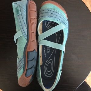 Blue Keen Mary Janes