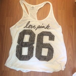 Pink tank top