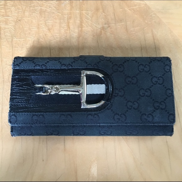 Authentic Gucci Horsebit Wallet