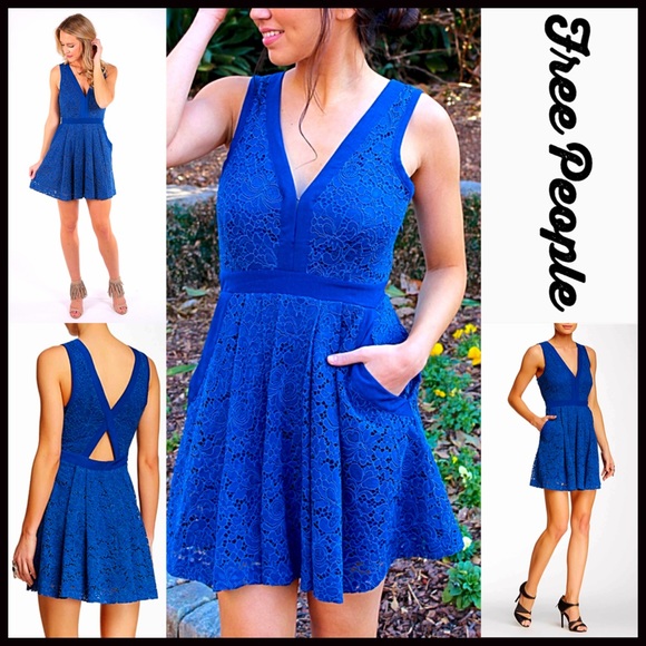 ❗️1-HOUR SALE❗️FREE PEOPLE Lace Dress - Picture 4 of 4