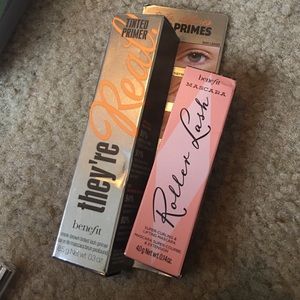 Benefit primer and mascara