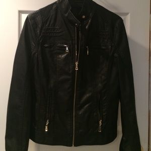 Leather jacket