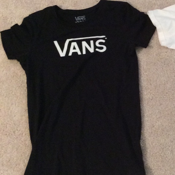 Size medium black vans shirt