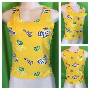 CORONA EXTRA BEER WOMEN'S CROP TOP (SAMPLE)