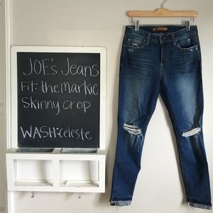 Joe's Jeans: Markie Skinny Crop, CELESTE