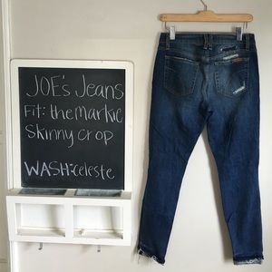 joe's jeans markie skinny crop